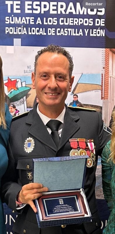 &Oacute;scar Escudero, agente tutor de Medina del Campo